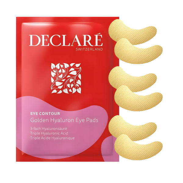 Declare Eye Contour Golden Hyaluron Eye Pads (3 x 2pcs)
