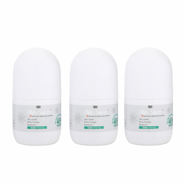 X3 White Secret’s ULTRA GENTLE WHITE & BRIGHT DEODORANT